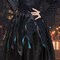 Kids Ursula Sea Witch Costume Little Mermaid Classic Dress with Tentacle Detail